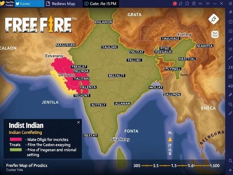 Unique Indian-Inspired Map in Free Fire Comdigies Free Fire Comdigies Indian Map