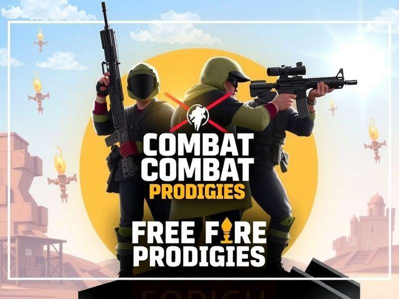 Free Fire Combat Prodigies - The Ultimate Battle Royale Free Fire Combat Prodigies Game Banner